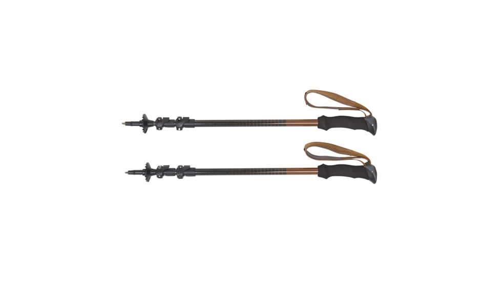 Kelty Cirque Lightweighted Trekking Poles, Black/Cinnamon, 27680018
