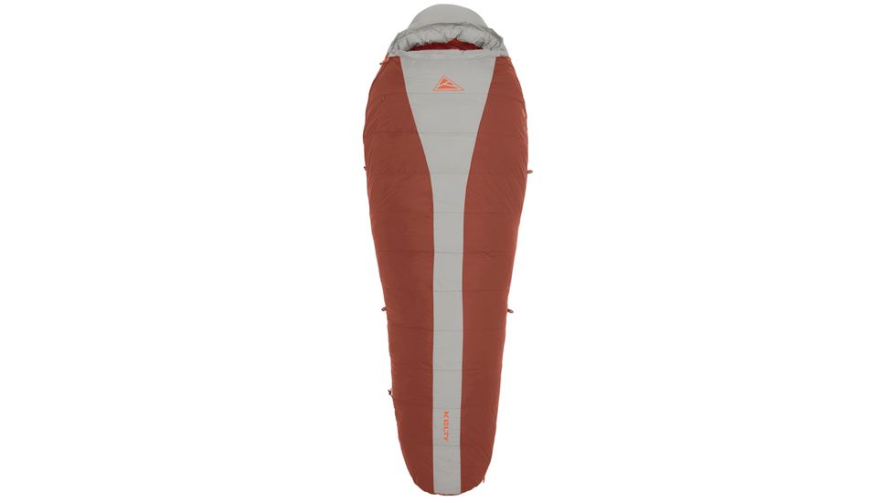Kelty Cosmic 0 Sleeping Bag 600/ DriDown, Red Ochre/Smoke, Regular, 35413519RR