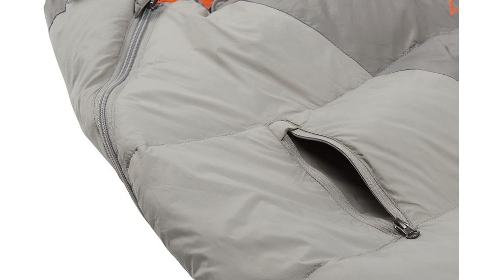 Kelty Cosmic 40 Sleeping Bag 600 DriDown, Smoke/Castle Rock, Regular, 35414819RR