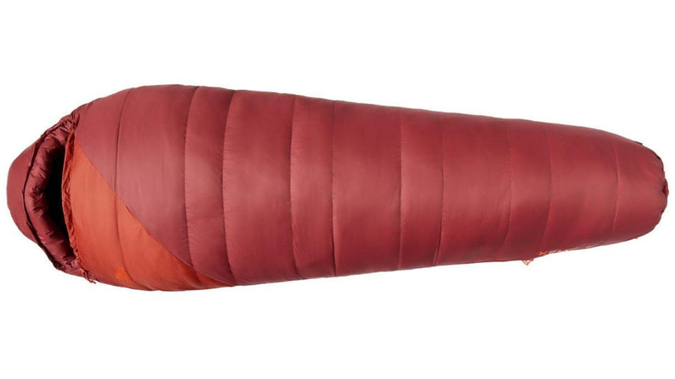 Kelty Cosmic 0 Deg 550 Down Sleeping Bag, Fired Brick/Red Ochre, Regular, 35413521RR