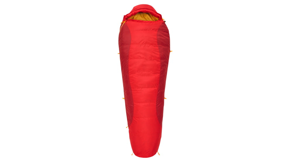 Kelty Cosmic Down 0 Sleeping Bag-Tomato-Long