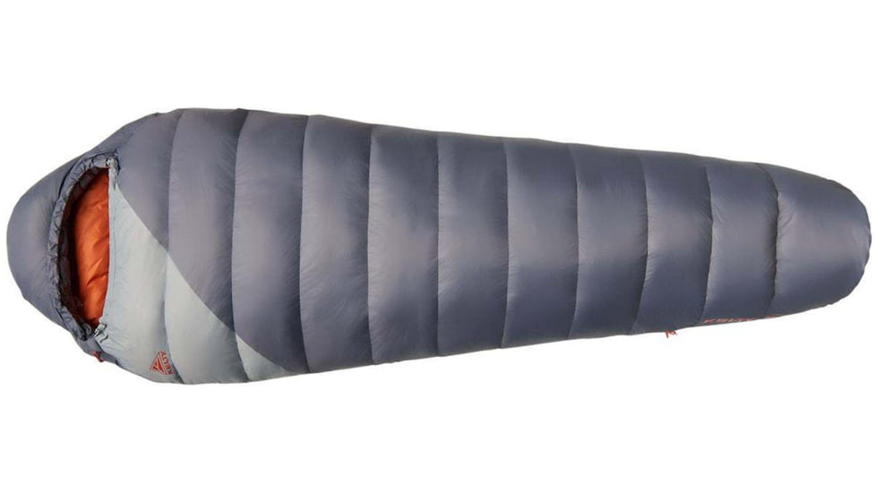 Kelty Cosmic 40 Deg 550 Down Sleeping Bag, Castle Rock/Smoke, Regular, 35414821RR
