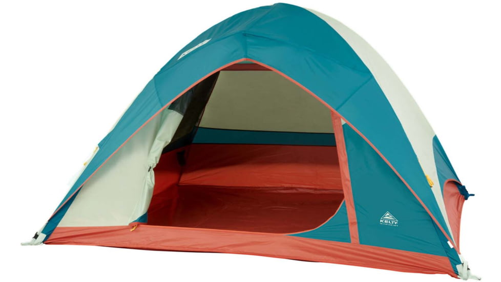 Kelty Discovery Basecamp 4 Tent, Laurel Green/Stormy Blue, One Size, 40835722STB