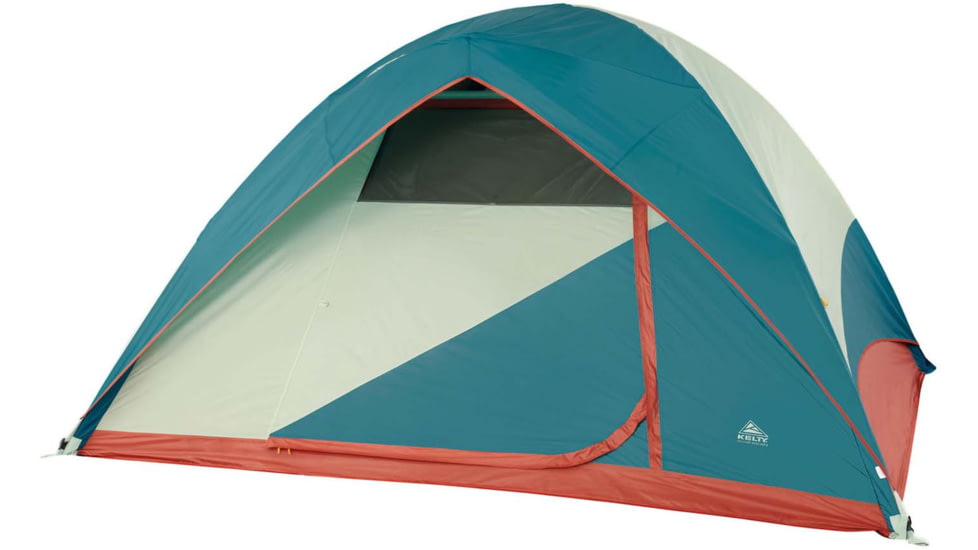 Kelty Discovery Basecamp 6 Tent, Laurel Green/Stormy Blue, One Size, 40835822AGB