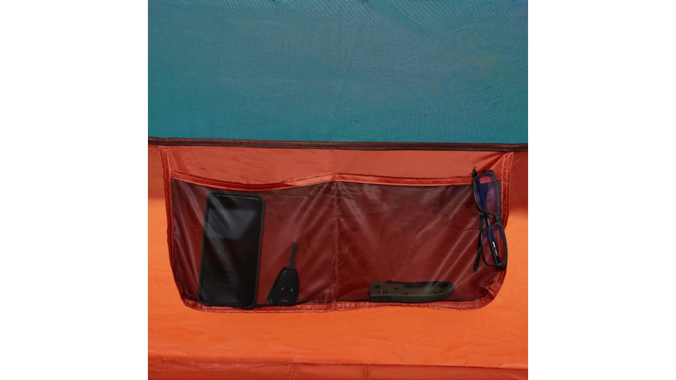 Kelty Discovery Basecamp 6 Tent, Laurel Green/Stormy Blue, One Size, 40835822AGB