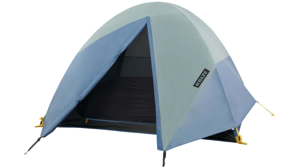 Kelty Discovery Element 4 Tent, Iceberg Green/Agean Blue, One Size, 40835922AGB