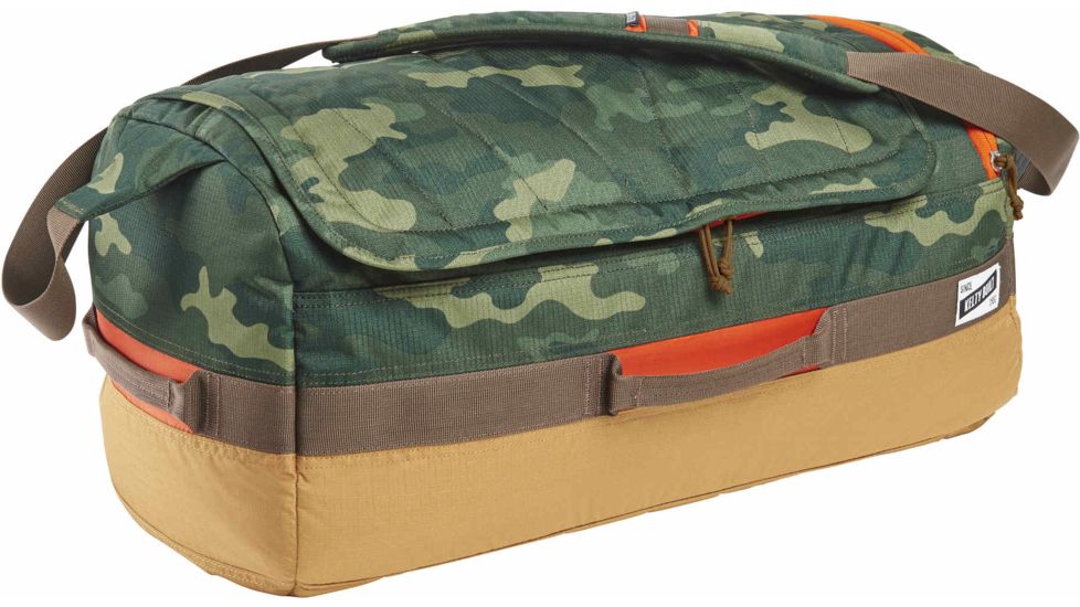 Kelty Dodger Duffel Bag-Green Camo/Canyon Brown