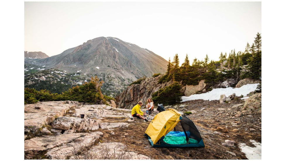 Kelty Far Out 2 w/Foorprint Tent, Olive Oil/Agean Blue, One Size, 40835222