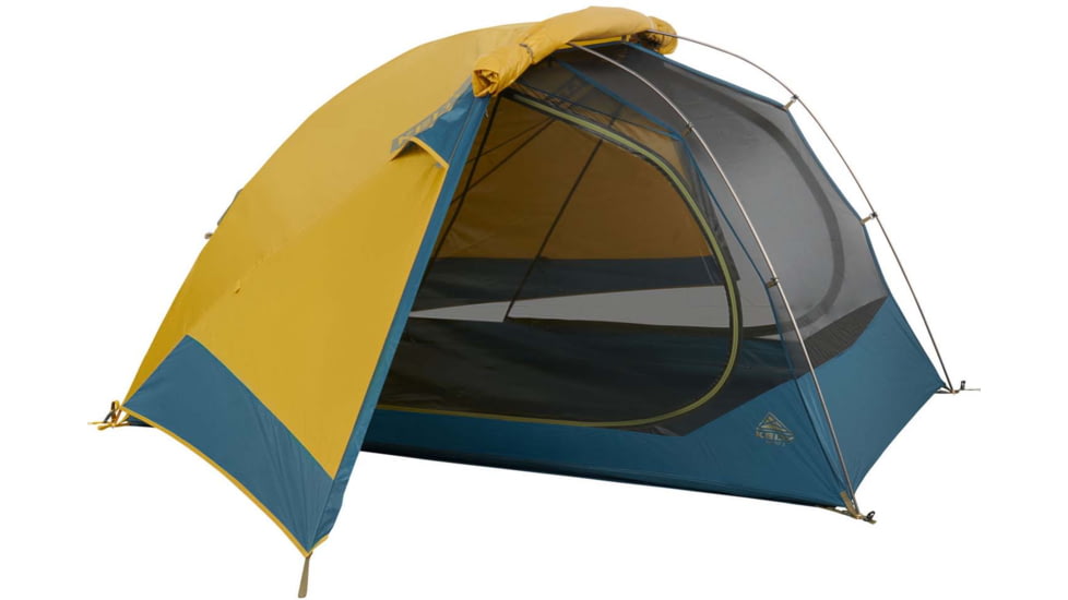 Kelty Far Out 2 w/Foorprint Tent, Olive Oil/Agean Blue, One Size, 40835222