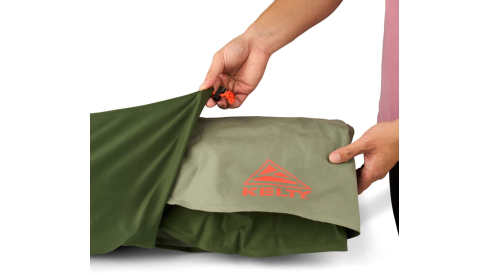 Kelty Kush Air Bed w/Rechargeable Pump, Sea Spray, 37451925SS