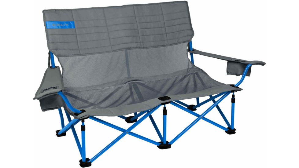 Kelty Low-Love Mesh Seat-Smoke/Paradise Blue