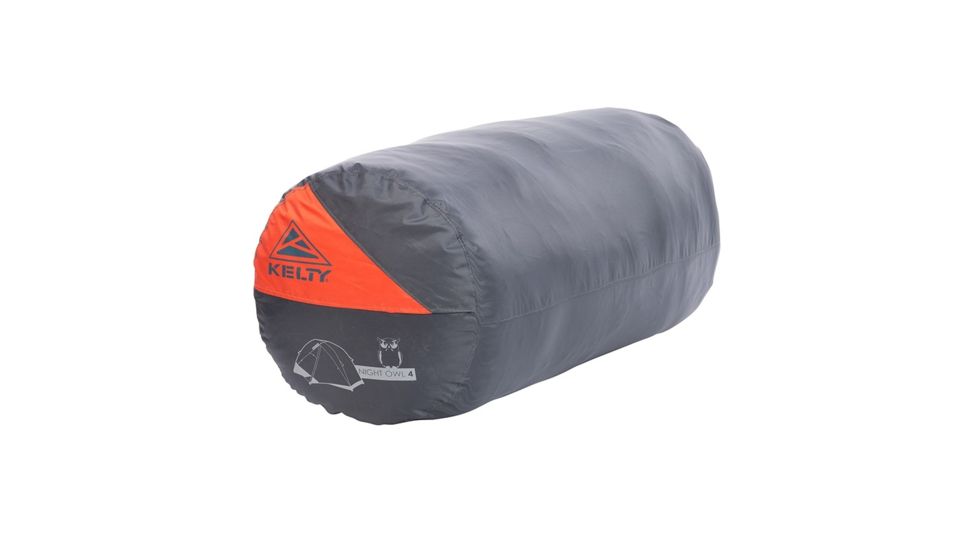 Kelty Night Owl 4P Tent, Vapor / Mandarin Red / Tapestry , 4 Person, 40814219