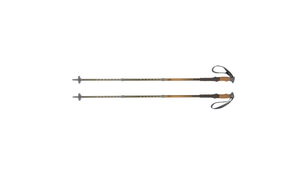 Kelty Range 2.0 Trekking Pole, Pair, Canyon Brown/Moss, 27680518