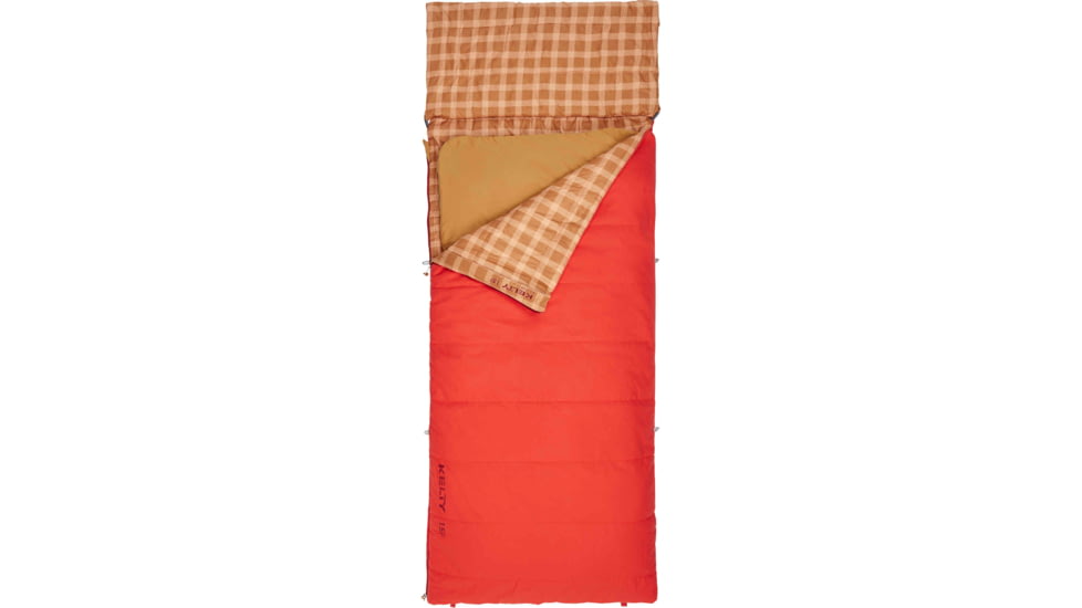 Kelty Revival 15 Sleeping Bag-Lava-Regular