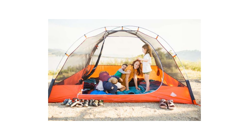 Kelty Rumpus Tent - 4 Person, Malachite/Midnight Navy, 40823321