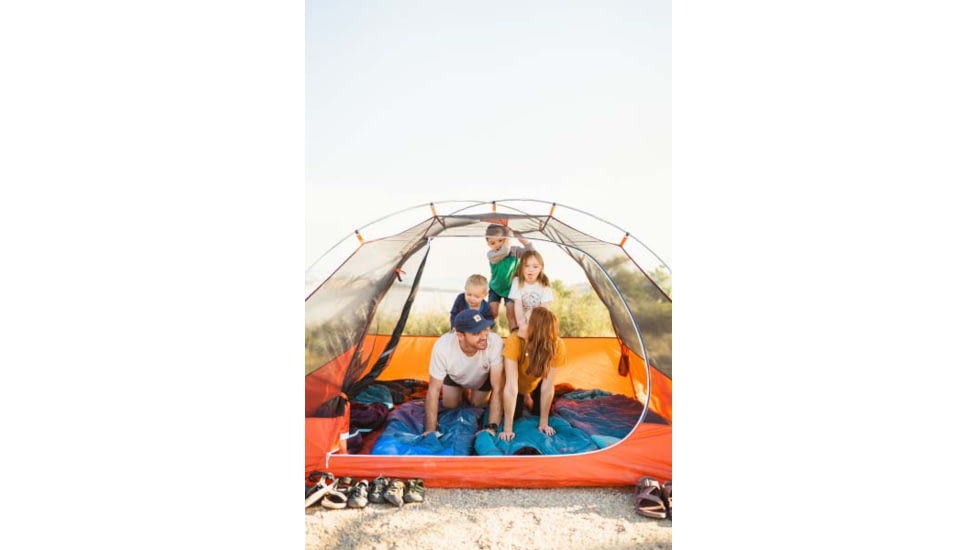 Kelty Rumpus Tent - 4 Person, Malachite/Midnight Navy, 40823321