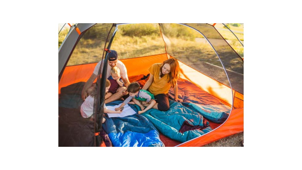 Kelty Rumpus Tent - 4 Person, Malachite/Midnight Navy, 40823321