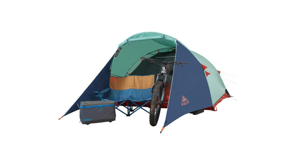 Kelty Rumpus Tent - 4 Person, Malachite/Midnight Navy, 40823321