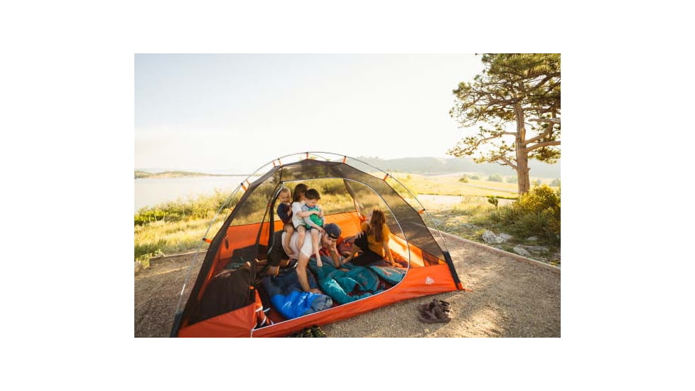 Kelty Rumpus Tent - 4 Person, Malachite/Midnight Navy, 40823321