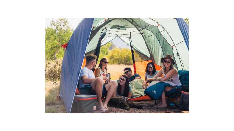 Kelty Rumpus Tent - 6 Person, Malachite/Midnight Navy, 40823421