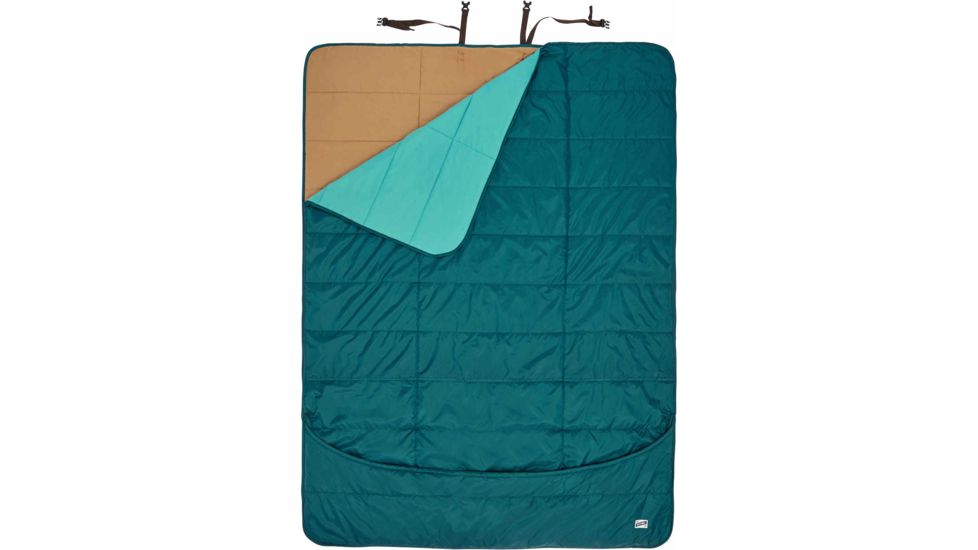 Kelty Shindig Blanket-Deep Teal/Canyon Brown/Latigo Bay