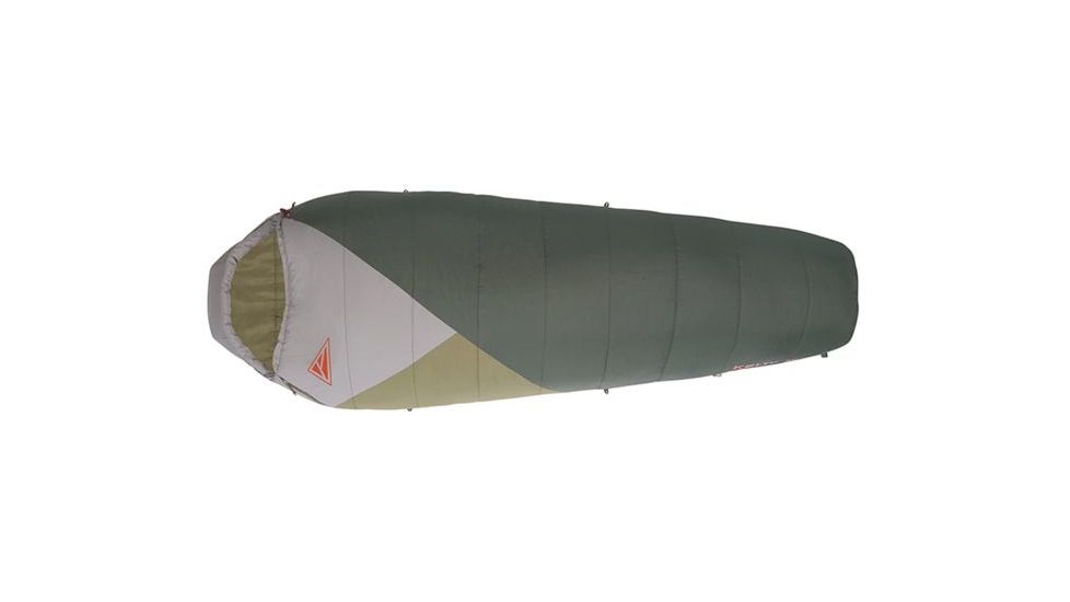 Kelty Stardust 30 Sleeping Bag, Duffle Bag/Moss, Regular, 35423019RR