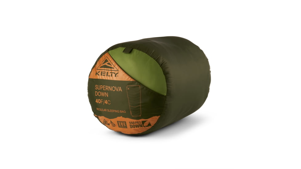 Kelty Supernova 40 Deg 550 Down Sleeping Bag, Long, 35432224LR
