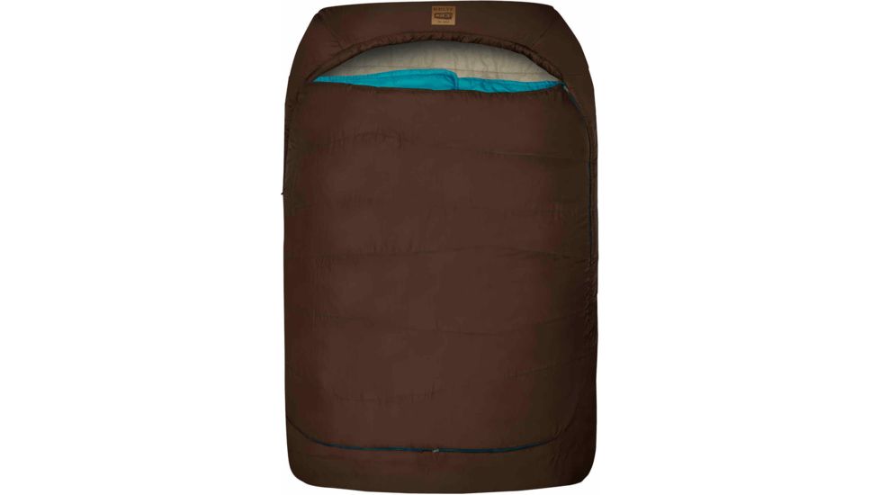 Kelty Tru.Comfort 20 Doublewide Sleeping Bag-Mocha Infinite Mtn-Double