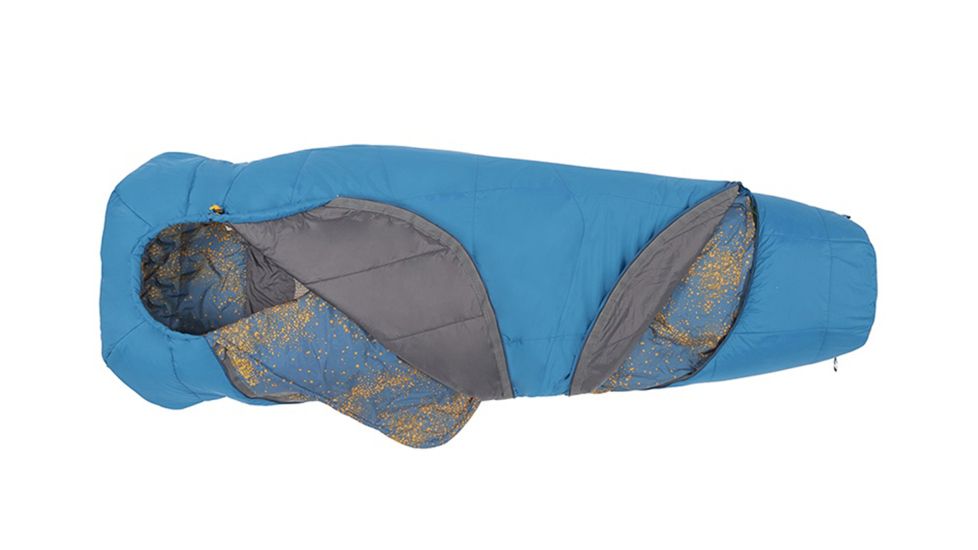 Kelty Tru.Comfort 20 Sleeping Bag, Lyons Blue/Sunflower Galaxy, Regular, 35420919RR