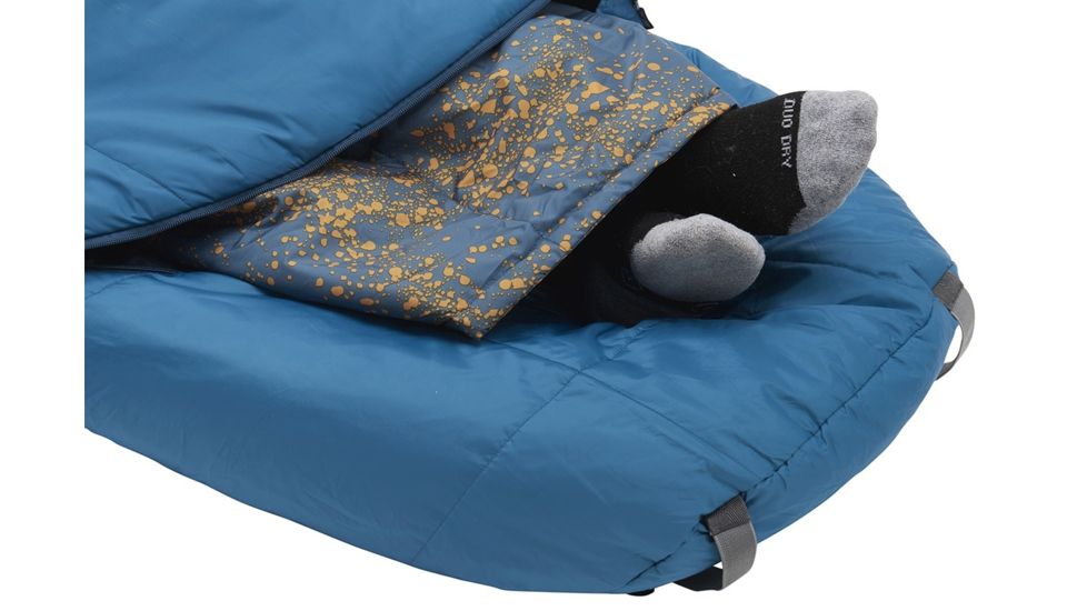 Kelty Tru.Comfort 20 Sleeping Bag, Lyons Blue/Sunflower Galaxy, Regular, 35420919RR