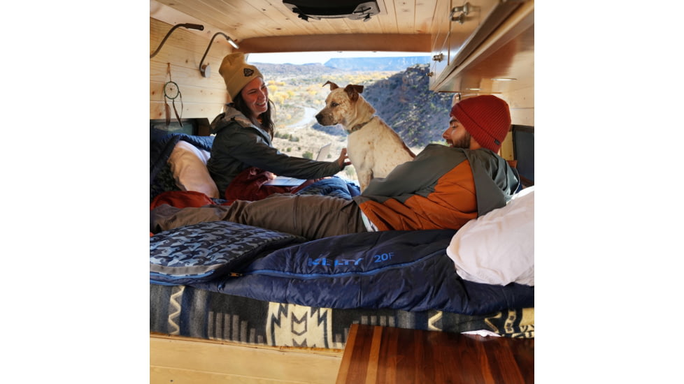 Kelty Tru.Comfort 20F Doublewide Sleeping Bag, Pageant Blue/Hiker, Double Wide, 35417123DWPGB