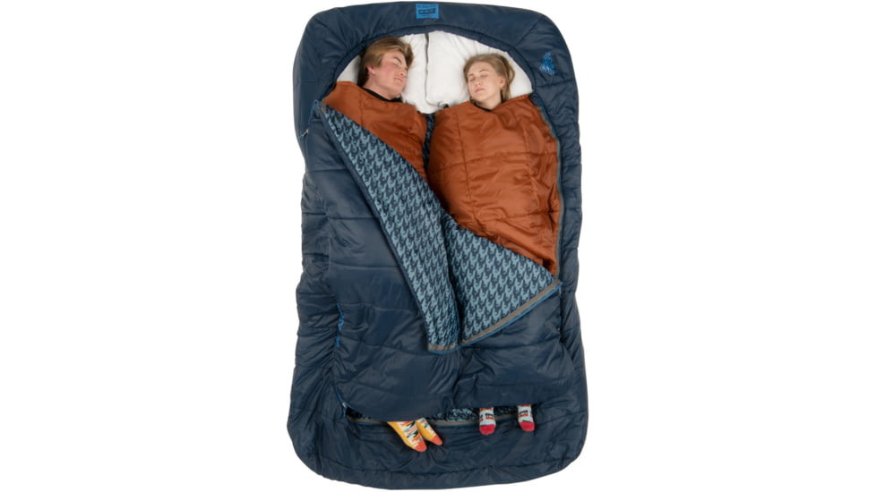 Kelty Tru.Comfort 20F Doublewide Sleeping Bag, Pageant Blue/Hiker, Double Wide, 35417123DWPGB