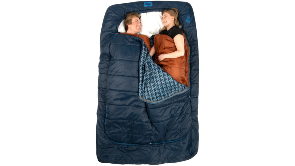 Kelty Tru.Comfort 20F Doublewide Sleeping Bag, Pageant Blue/Hiker, Double Wide, 35417123DWPGB