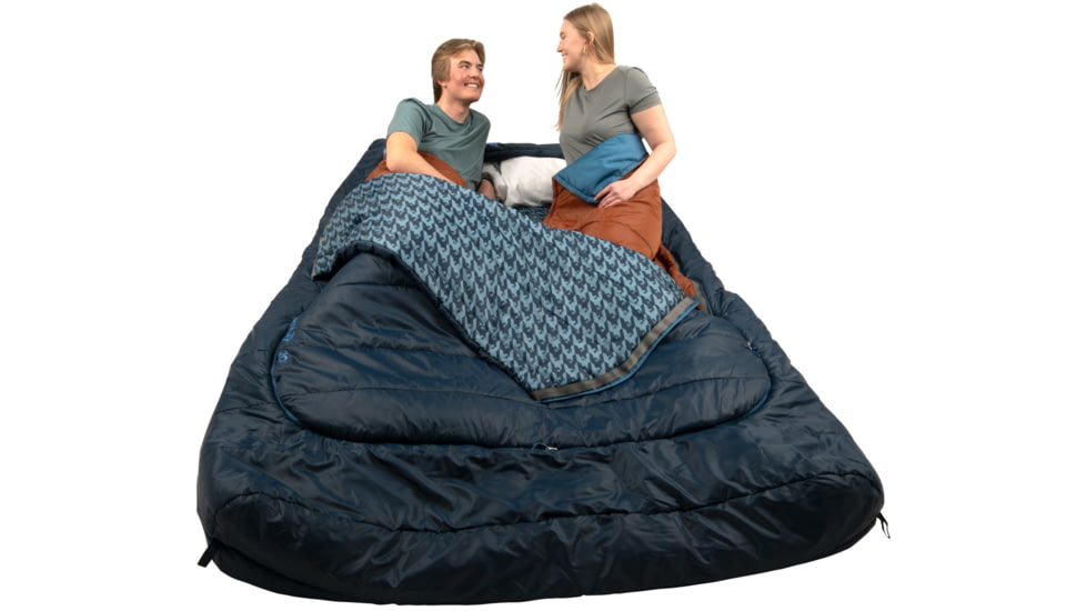 Kelty Tru.Comfort 20F Doublewide Sleeping Bag, Pageant Blue/Hiker, Double Wide, 35417123DWPGB