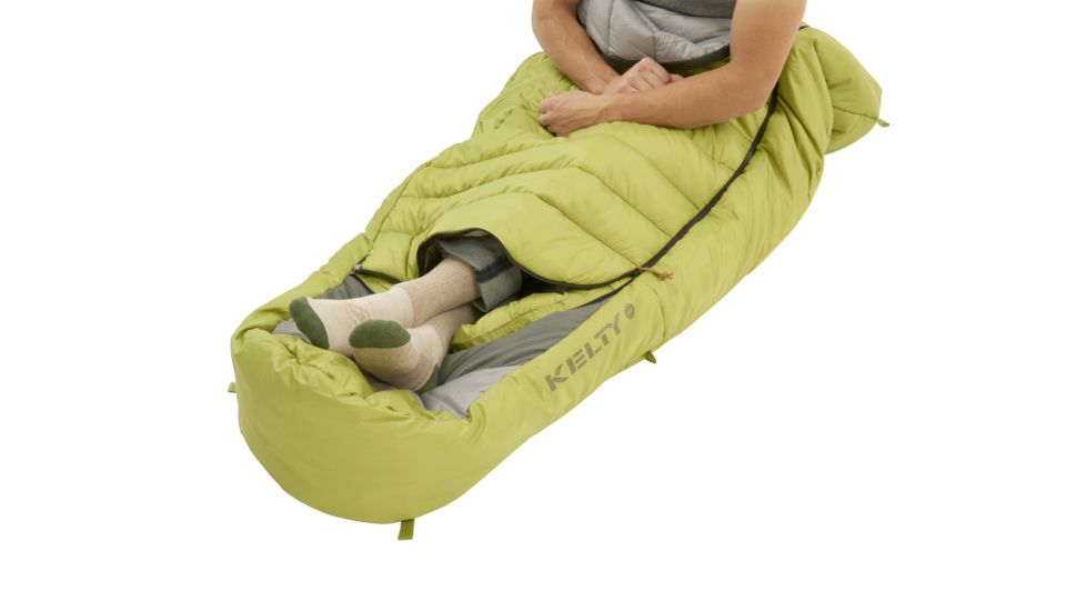 Kelty Tuck 20 Degree ThermaPro Ultra Sleepin Bag, Spinach/Smoke, 35411718