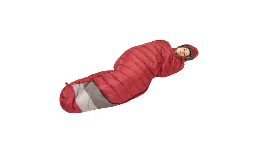 Kelty Tuck 20 Degree Thermapro Ultra Women's Sleepin Bag, Garnet Red/Smoke, Women's Regular, 35413318RR