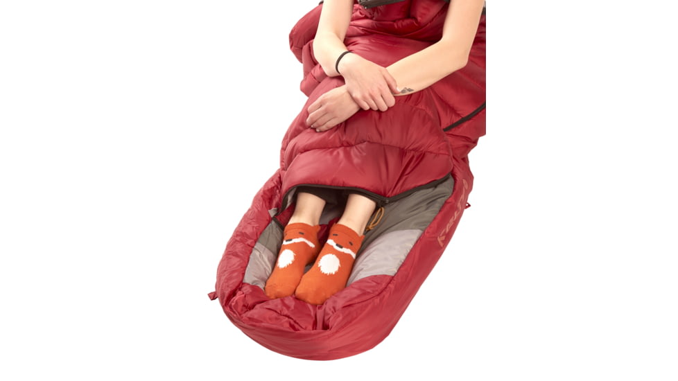 Kelty Tuck 20 Degree Thermapro Ultra Women's Sleepin Bag, Garnet Red/Smoke, Women's Regular, 35413318RR