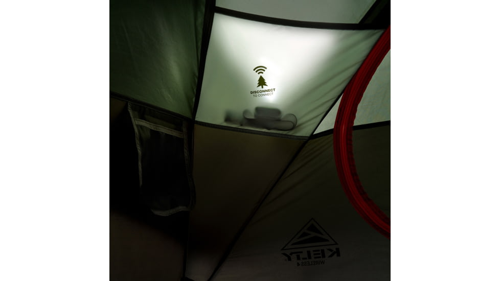 Kelty Wireless 4 Tent, Dill/Black Forest, 40822526