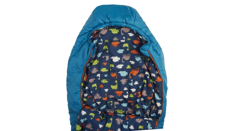 Kelty Woobie 30 Degree Boy's Sleeping Bag, Mosaic Blue, 35416818SR
