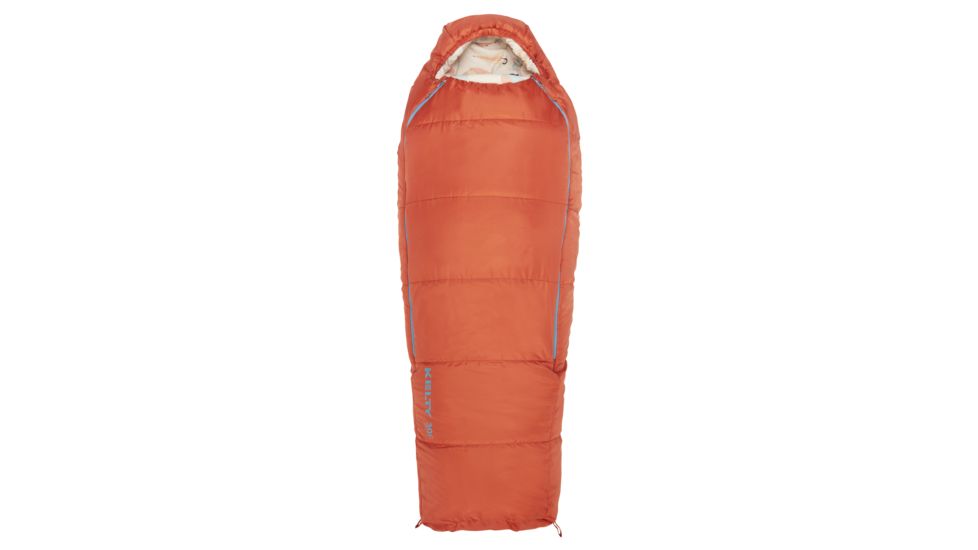 Kelty Woobie 30 Degree Girl's Sleeping Bag, Burnt Sienna, 35416918SR