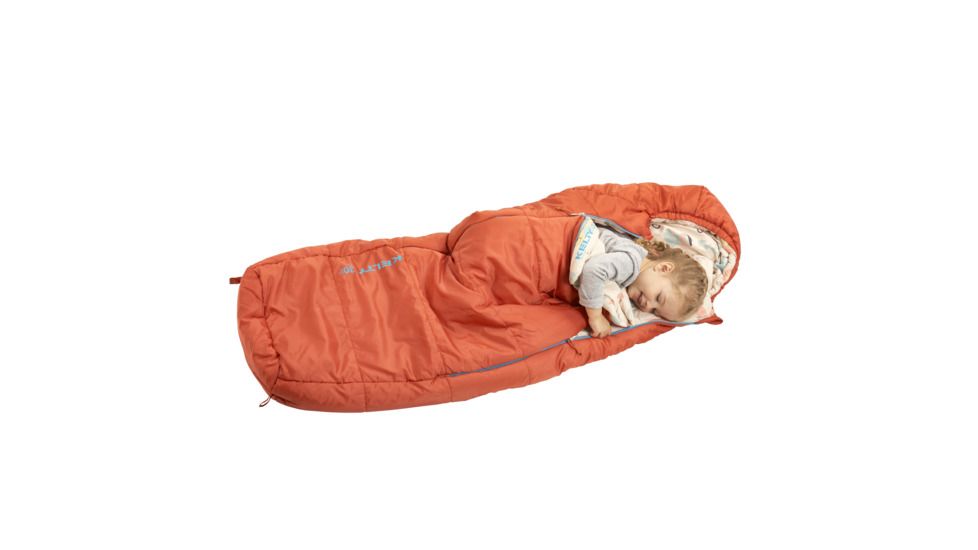 Kelty Woobie 30 Degree Girl's Sleeping Bag, Burnt Sienna, 35416918SR