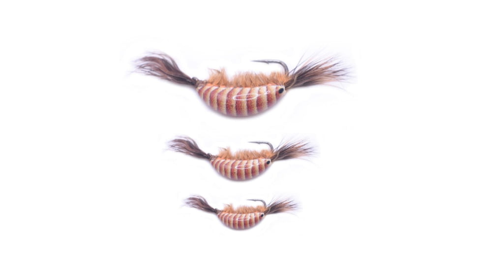 Kenders Outdoors Akua Natural Shrimp, Brown, 1/32 oz, NS3