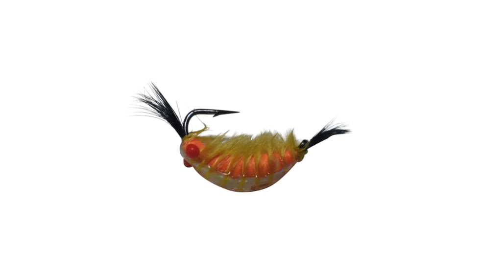 Kenders Outdoors Akua Red Eye Shrimp, Gold Yellow Black, 1/32 oz, RES5