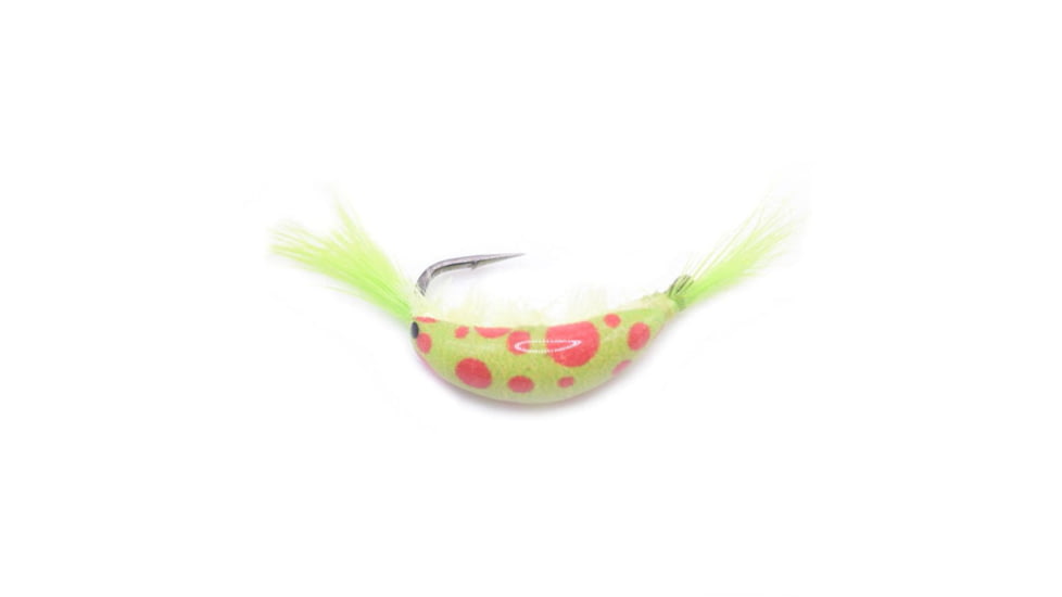 Kenders Outdoors Akua Wonderbread Shrimp, Chartreuse Wonderbread, 1/32 oz, WBS3