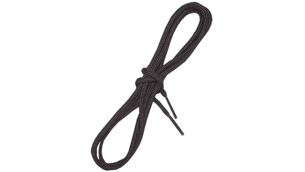 Kenetrek Work Boot Laces, Black, KE-LAC-W-BLK