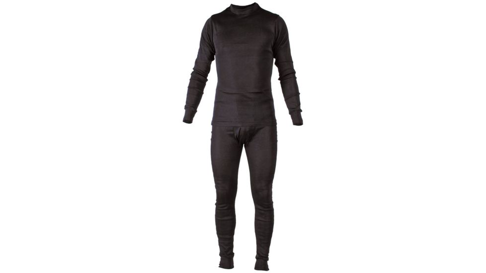 Kenyon Poly-lite Mens Crew Top Blk Lg 111BK LG