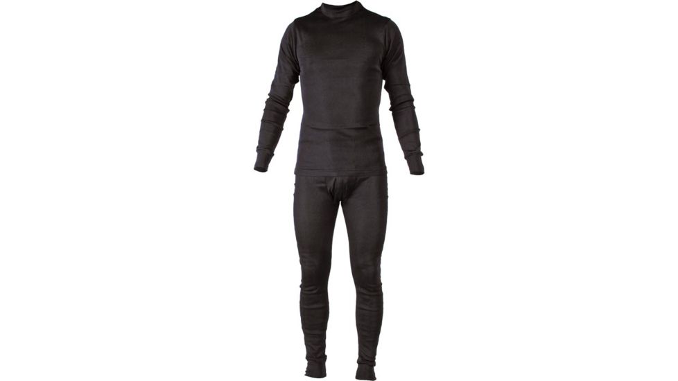 Kenyon Poly-lite Mens Crew Top Blk Md 111BK MD