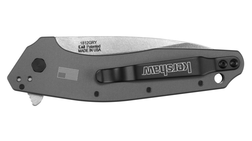 Kershaw Dividend Gray Aluminum Stonewash - 1812GRY