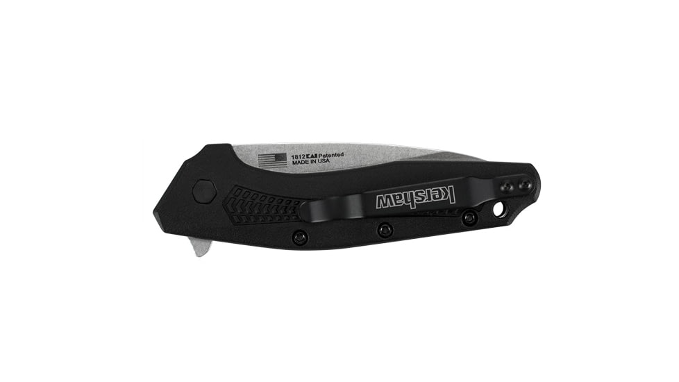 Kershaw Dividend Stonewash Folding Knife, Clam Pack, 1812X