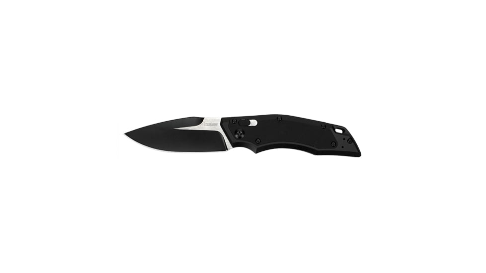 Kershaw Induction 1905 Folding Knives, 3.125 in, 8Cr13MoV Steel, Modified Drop Point, Black FRN, 1905X